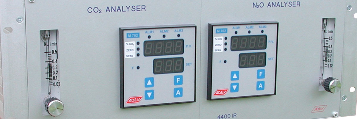 Analyseur 2 gaz ADEV infrarouge