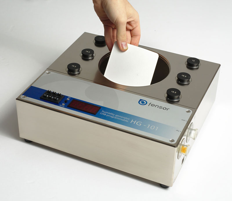 Moniteur d'humidité/hygromètre avec humidistat BestAir HG050-PDQ-4, blanc