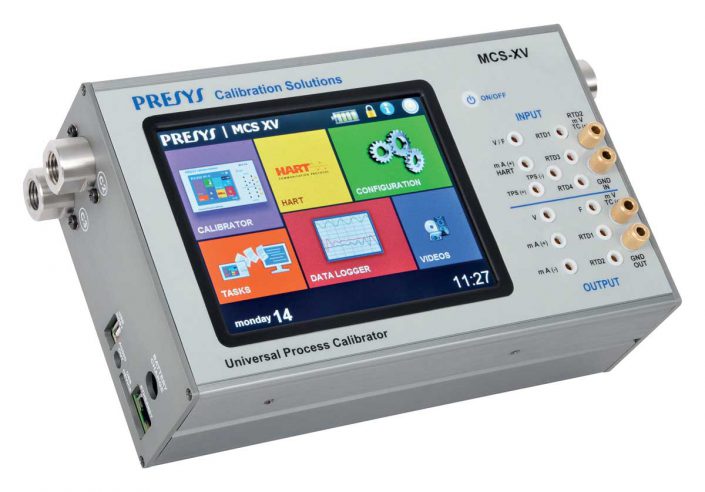 Calibrateur portable électricité température pression fréquence