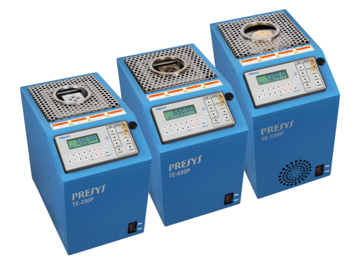 Puits sec de calibration à insert métallique portables