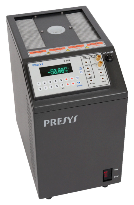 calibration de capteurs à ultra basse temperature à effet Peltier