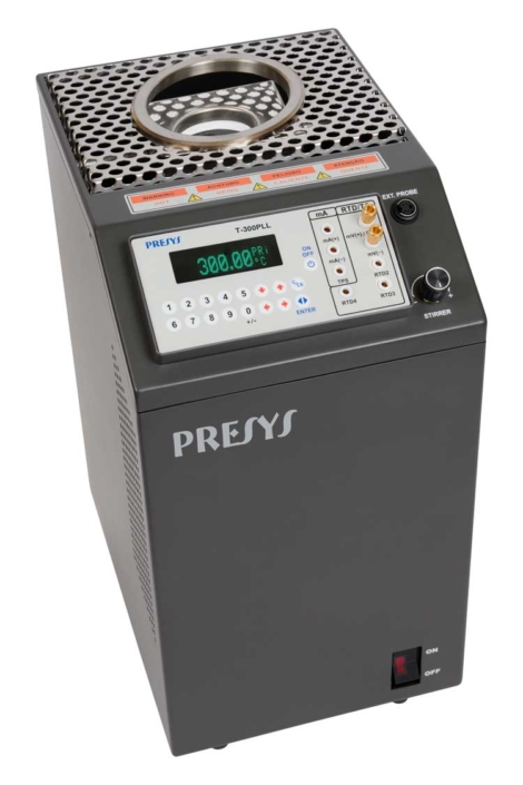 calibrateur de température puit sec ou bain huile silicone