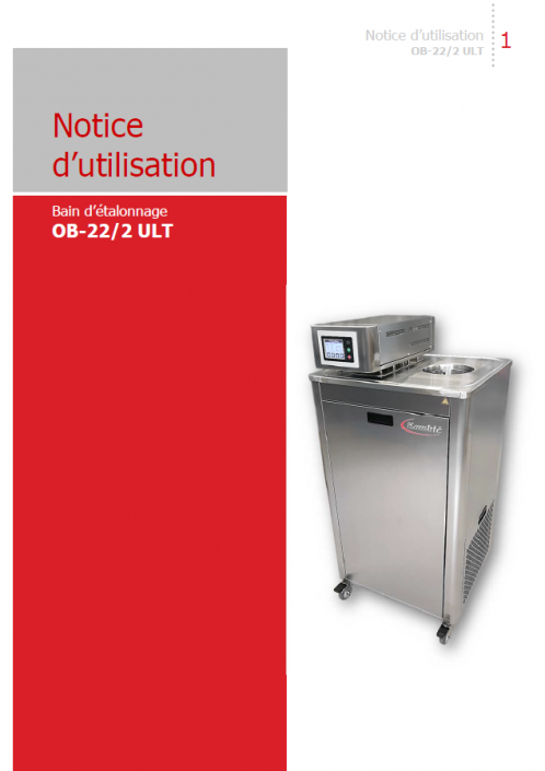 mode d'emploi OB-22/2 ULT